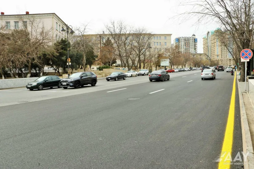 AAYDA paytaxtın iki küçəsində yeni asfalt-beton örtüyü döşəyib
