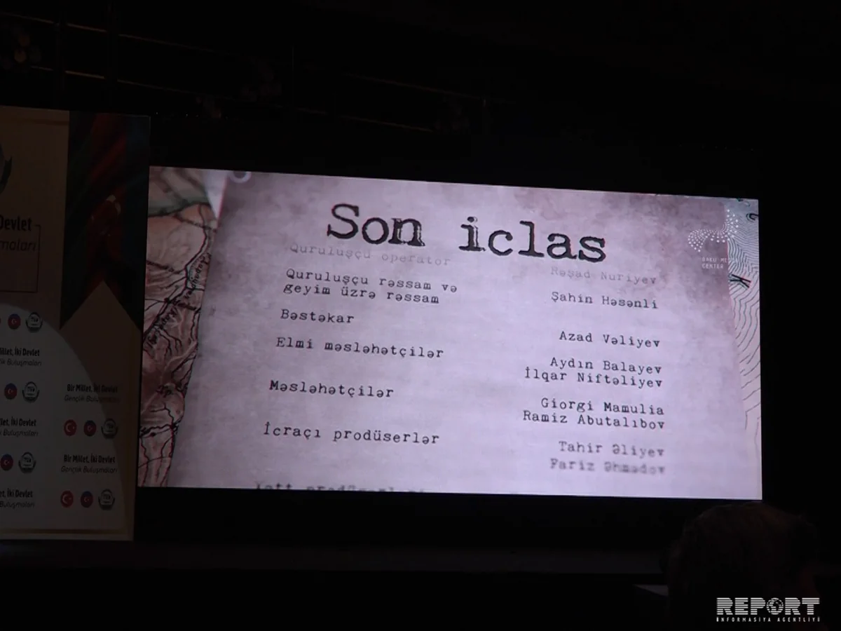 Antalyada “Son İclas” sənədli filmi nümayiş olunub - FOTO - VİDEO
