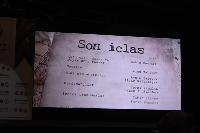 Antalyada “Son İclas” sənədli filmi nümayiş olunub - FOTO - VİDEO