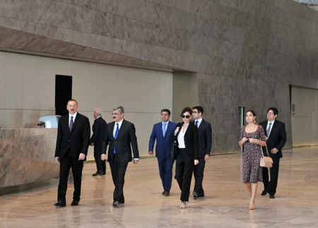 Prezident İlham Əliyev Bakı Konqres Mərkəzinin açılışında iştirak edib