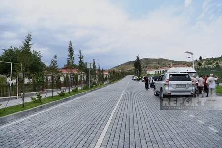 Beynəlxalq səyahətçilər Tərtər rayonunun Talış kəndində olublar