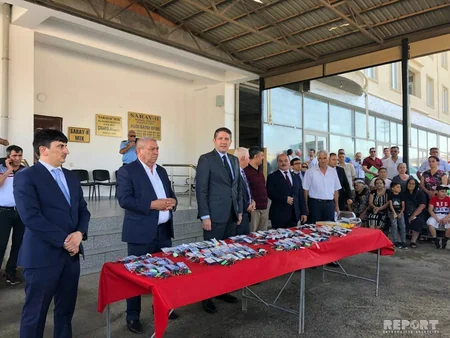 Abşeronda 60 şəhid ailəsinə və Qarabağ müharibəsi əlilinə mənzillər təqdim edilib