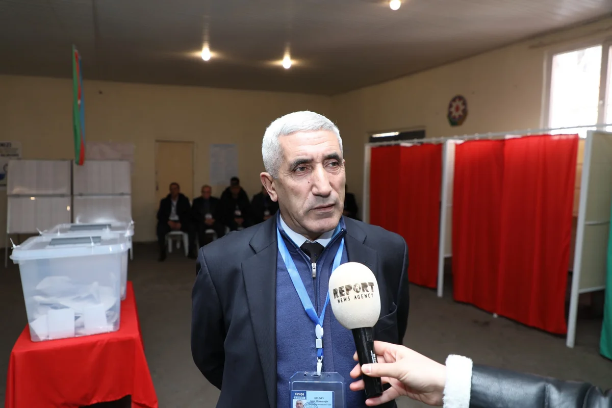 Məntəqə sədri Şakir Quliyev: “Son 10 ildə belə seçki aktivliyi görməmişəm”