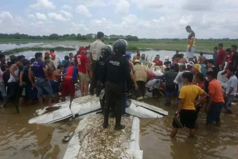 В Эквадоре разбился самолет, есть погибшие