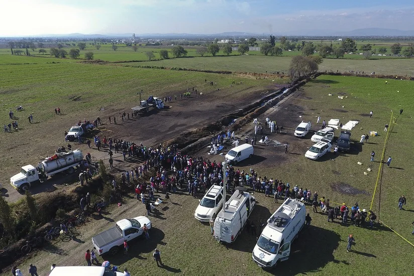 Meksikada boru kəmərində baş verən partlayış nəticəsində ölənlərin sayı 110-u keçib