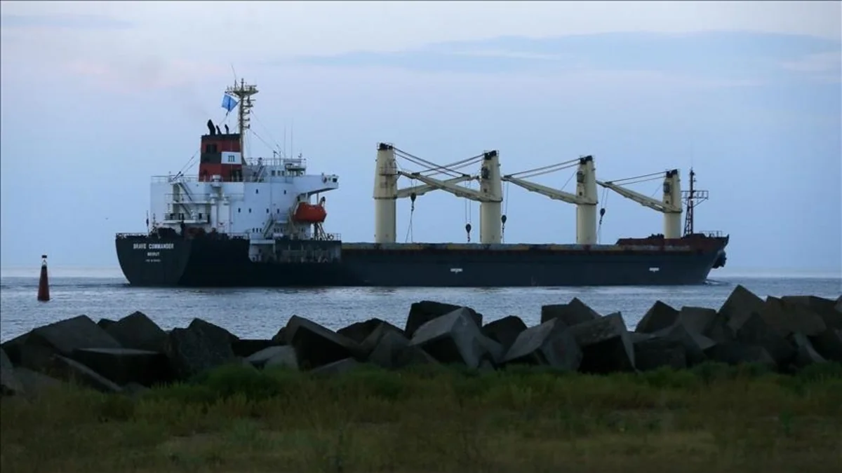 Four dry cargo ships depart from Ukrainian ports