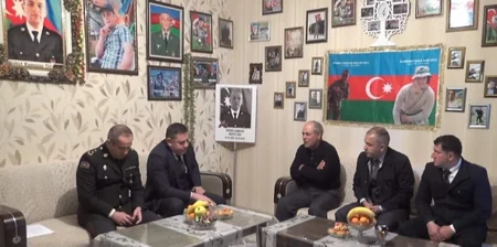 Culfada şəhid ailələrinə ordenlər təqdim olunub