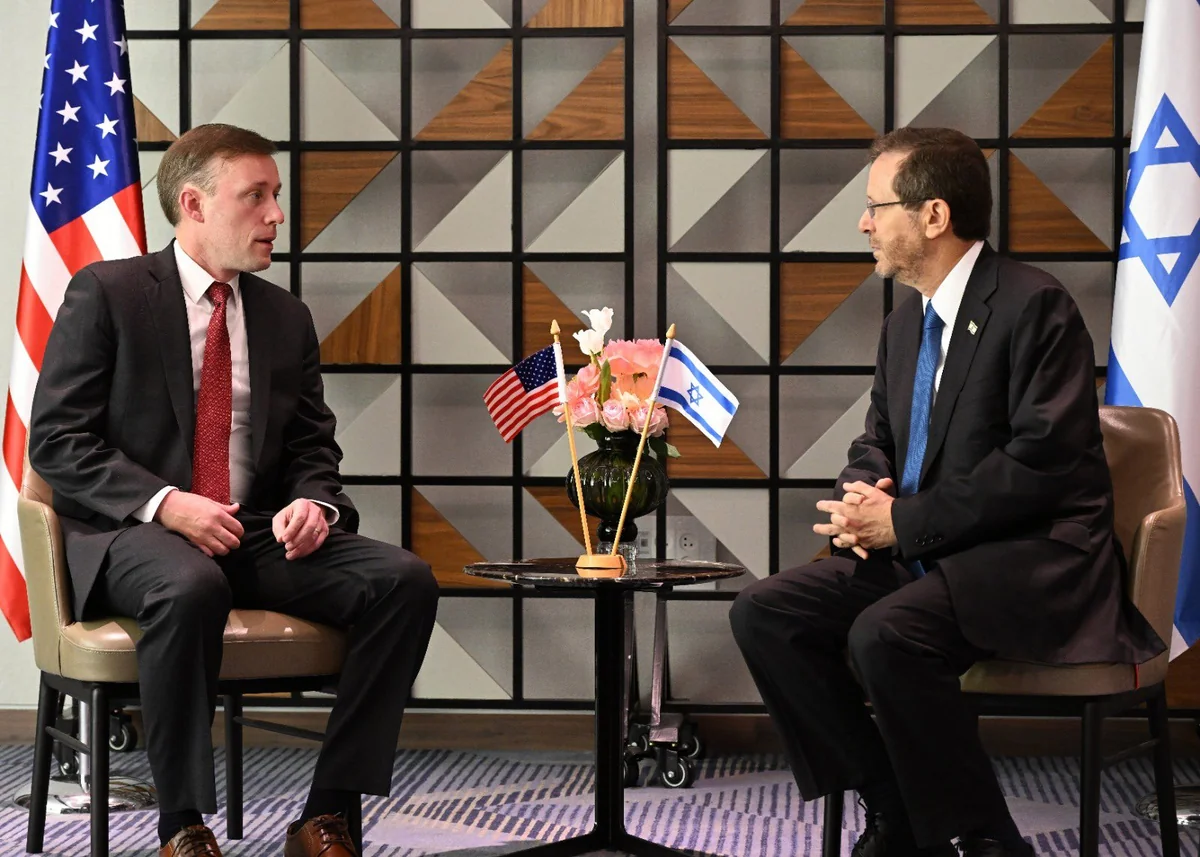 Isaac Herzog thanks US National Security Adviser