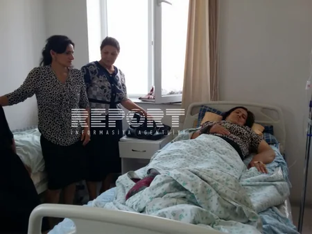 Ermənilərin yaraladığı bacılardan birinin vəziyyəti ağırdır - FOTO