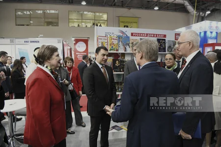 Bakıda 9-cu beynəlxalq kitab sərgisinin açılışı olub