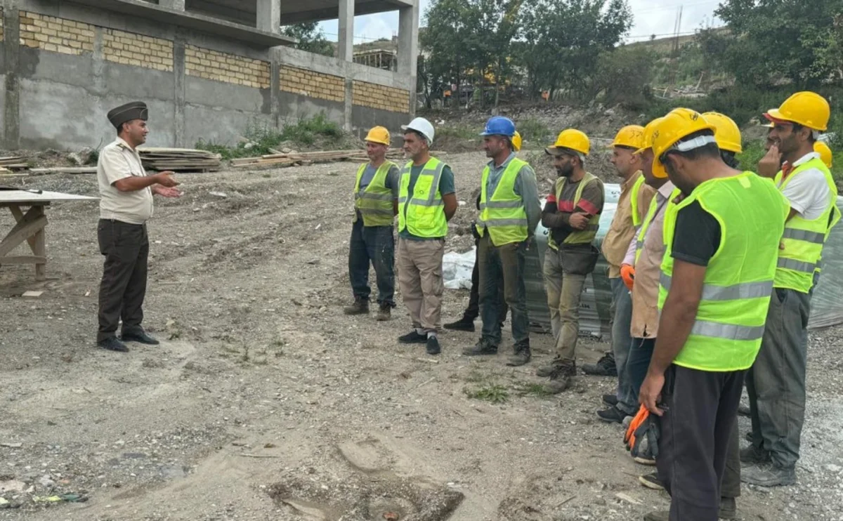 FHN azad edilmiş ərazilərdə yanğın təhlükəsizliyi bağlı tədbir keçirib