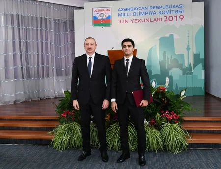 Prezident İlham Əliyev 2019-cu ilin idman yekunlarına həsr olunan mərasimdə iştirak edib - YENİLƏNİB