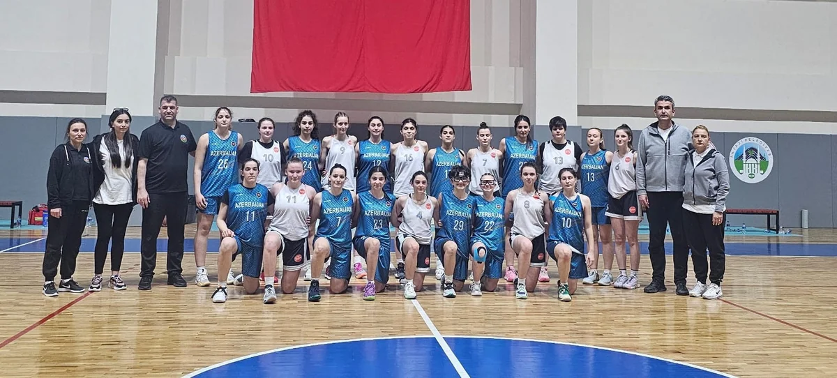 Azərbaycanın qadınlardan ibarət basketbol milliləri Türkiyədə parlaq qələbələr qazanıb