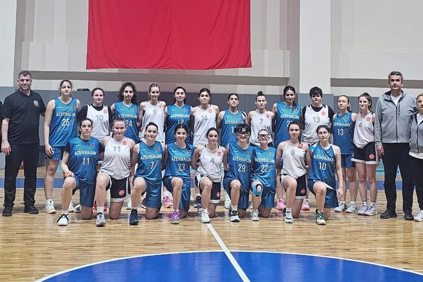 Azərbaycanın qadınlardan ibarət basketbol milliləri Türkiyədə parlaq qələbələr qazanıb