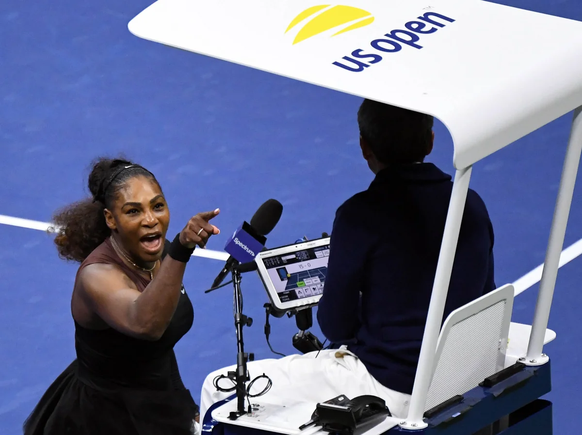 Серена Уильямс со скандалом проиграла в финале турнира US Open
