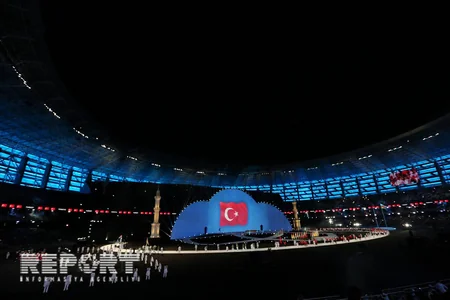 IV İslam Həmrəyliyi Oyunlarının açılış mərasimindən - FOTOREPORTAJ