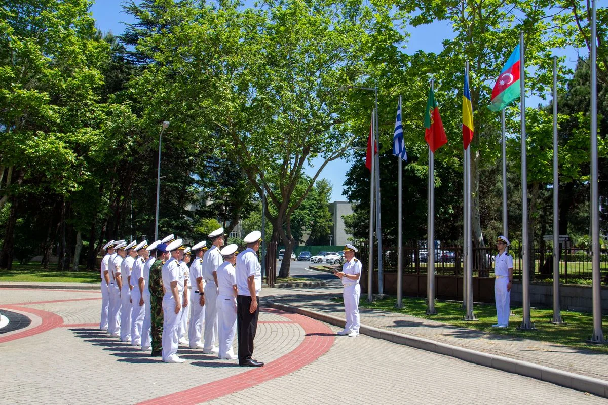 Azerbaijani flag raised in Türkiye to celebrate country's entry into MARSEC COE