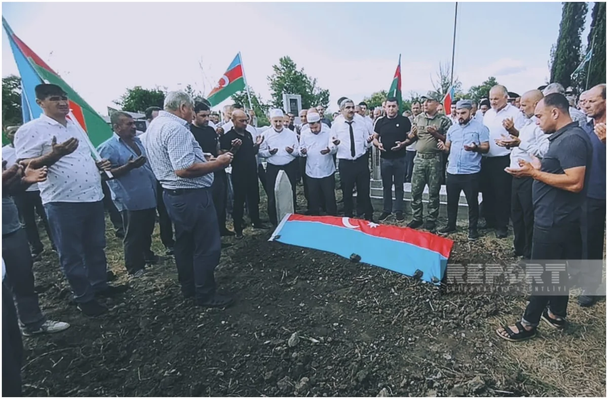 Ağdaşda Birinci Qarabağ müharibəsinin şəhidi Yasin Əbdürəhmanov dəfn edilib - YENİLƏNİB