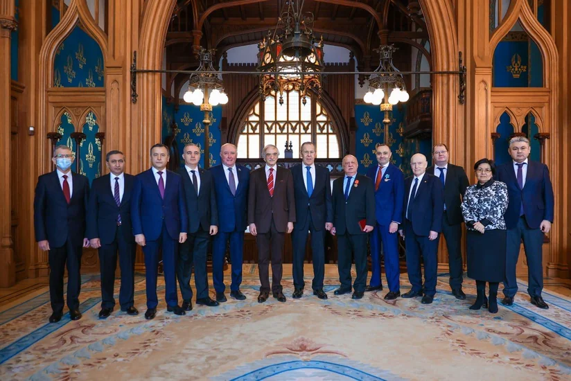 Полад Бюльбюльоглы принял участие на встрече главы МИД России с послами стран СНГ