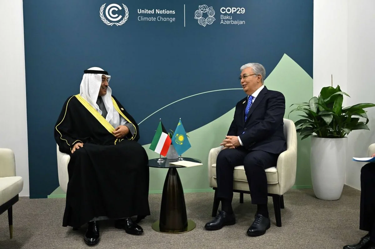 Kazakhstan, Kuwait agree to strengthen economic ties during Baku meeting