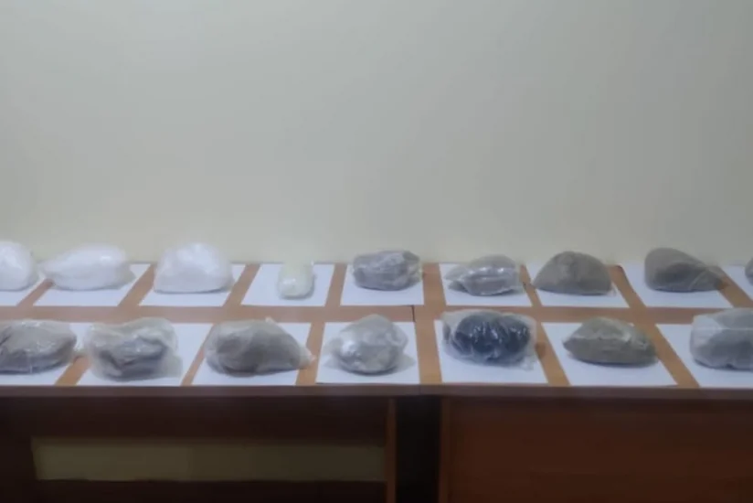 İrandan Azərbaycana 26 kq narkotik keçirilməsinin qarşısı alınıb