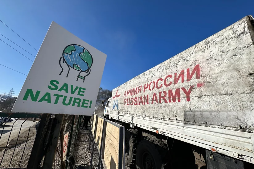 По дороге Ханкенди-Лачын беспрепятственно проехали 45 автомобилей миротворцев