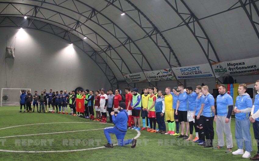 Kiyevdə azərbaycanlıların Həmrəylik gününə həsr olunan mini futbol turniri keçirilib 