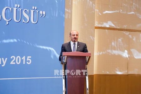 Mərhum professorun Heydər Əliyev-milli ləyaqət ölçüsü kitabının təqdimatı keçirilib - FOTOLAR