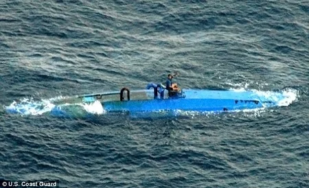 Mini submarine carrying 5.5 tons of cocaine intercepted by Texas officials