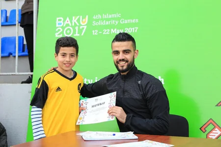 Səbail klubu İslamiada səfirinin keçirdiyi master-klassa ev sahibliyi edib
