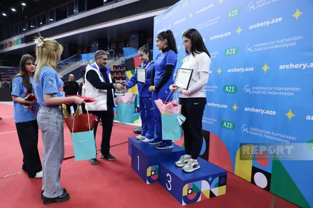 Kamandan oxatma üzrə Azərbaycan birinciliyi və çempionatının mükafatlandırma mərasimi baş tutub