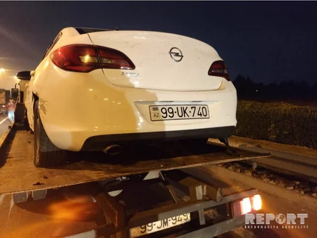 Bakıda sürücü idarəetməni itirərək qəza törədib