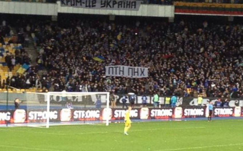 ​UEFA Putin haqqında mahnıya görə Ukrayna Futbol Federasiyasını cəzalandıracaq