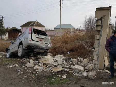 Ucarda bir ailənin 3 üzvü yol qəzasında xəsarət alıb - FOTO