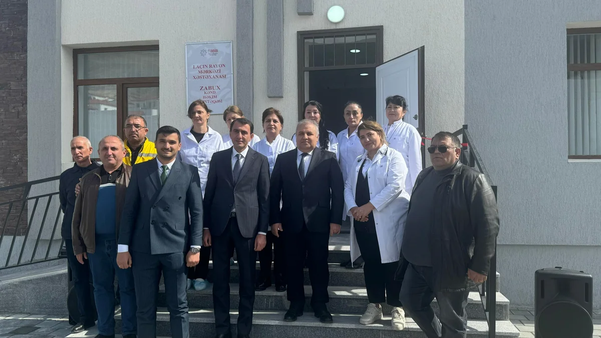İşğaldan azad olunan Zabux kəndində ilk tibb məntəqəsi açılıb