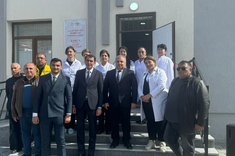 İşğaldan azad olunan Zabux kəndində ilk tibb məntəqəsi açılıb