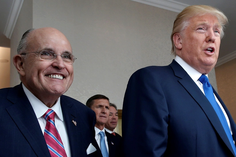 Voting machines developer sues Trump’s lawyer