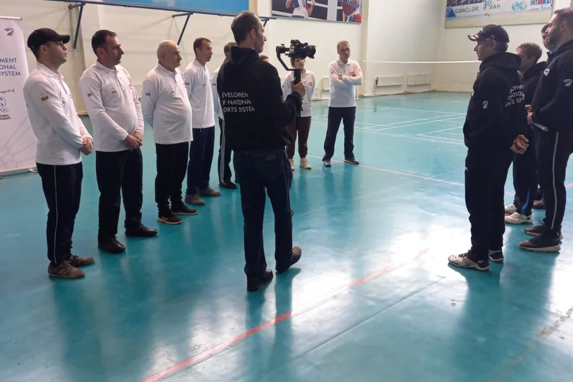 Dünya Badminton Federasiyasının eksperti Qusarda məşqçilərə seminar keçib
