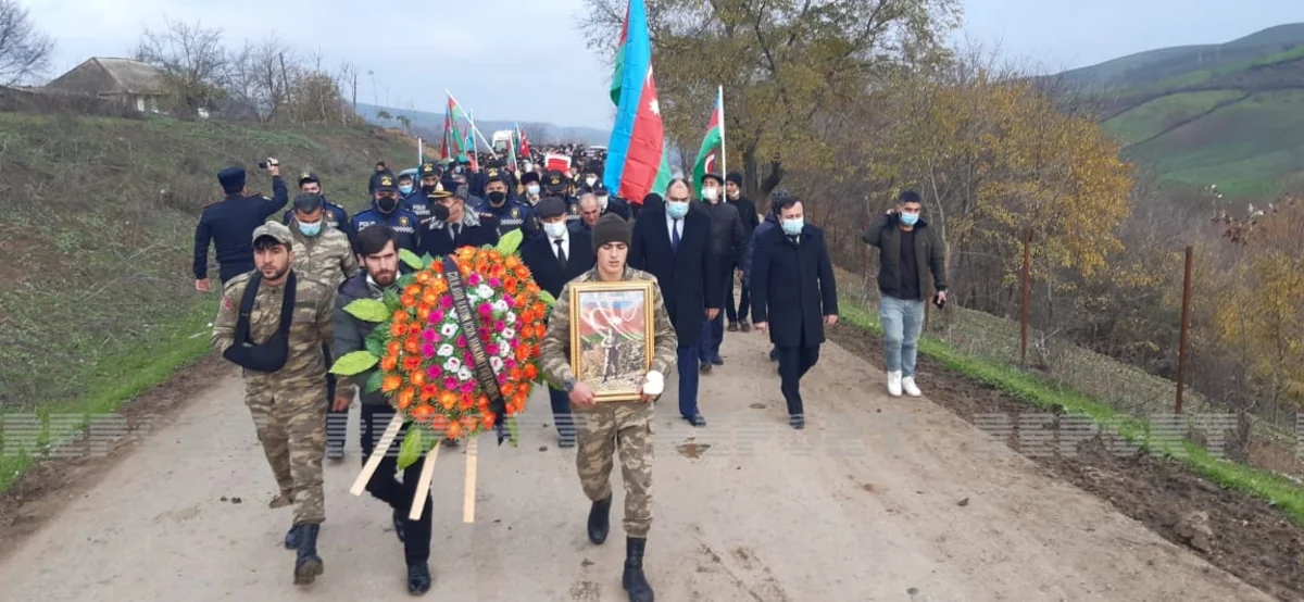Cəlilabadda şəhid əsgər dəfn edilib