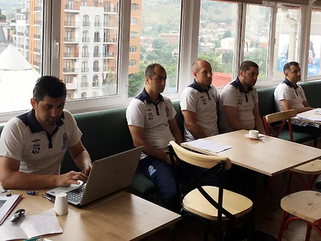 Azərbaycanlı məşqçilər Pro kateqoriyası üzrə kursların növbəti mərhələsi üçün Tbilisidədirlər