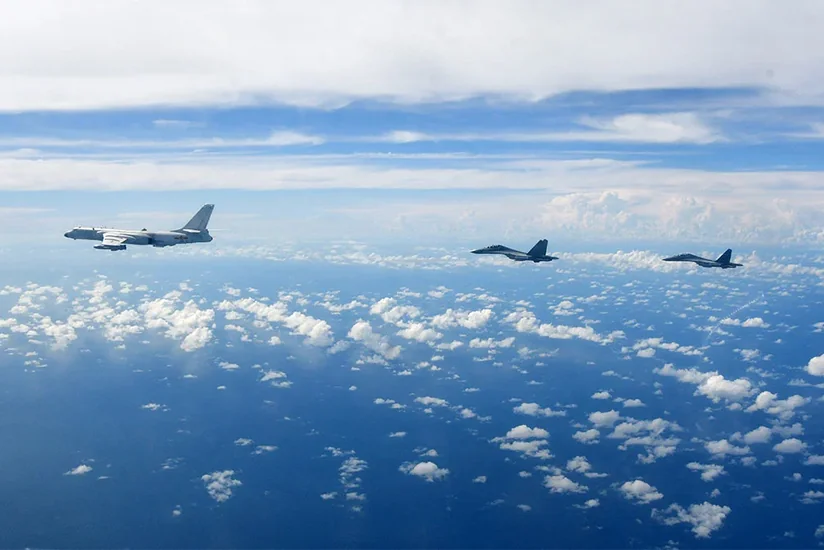 Taiwan tracks 7 Chinese military aircraft, 3 naval ships around island