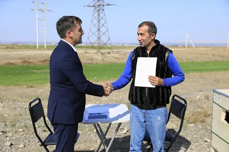 Göygöldə bir qrup Vətən müharibəsi veteranı üçün kiçik bizneslər yaradılıb