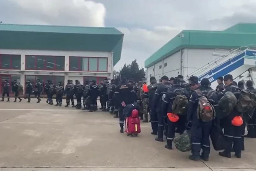 KİV: Azərbaycanın xilasetmə qrupu Kahramanmaraşda fəaliyyətə başlayıb