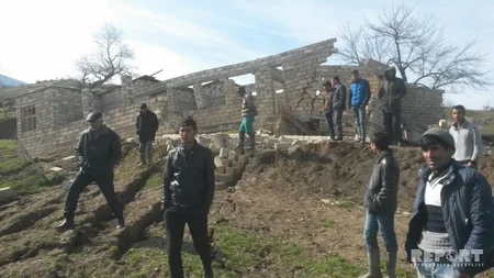 Şabranda sürüşmə baş verib, 5 evə ziyan dəyib - FOTO - VİDEO