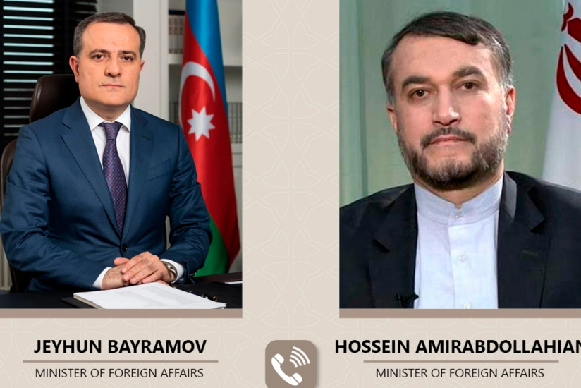 Ceyhun Bayramov iranlı həmkarı ilə bəzi mövcud problemləri müzakirə edib