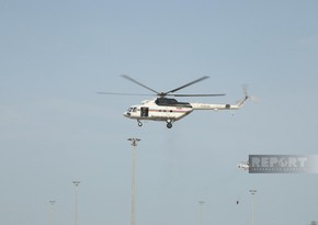 “Bakı 2025” əməliyyat-taktiki təlimi keçirilib, helikopterlərin paradı olub