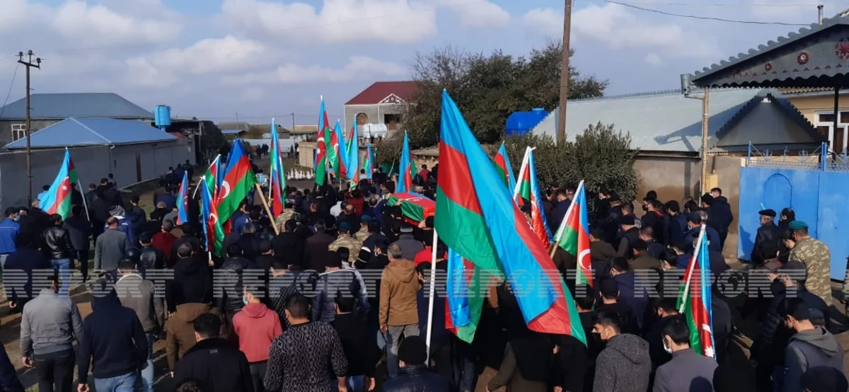 Azərbaycan Ordusunun şəhid hərbçisi Cəlilabadda dəfn edilib