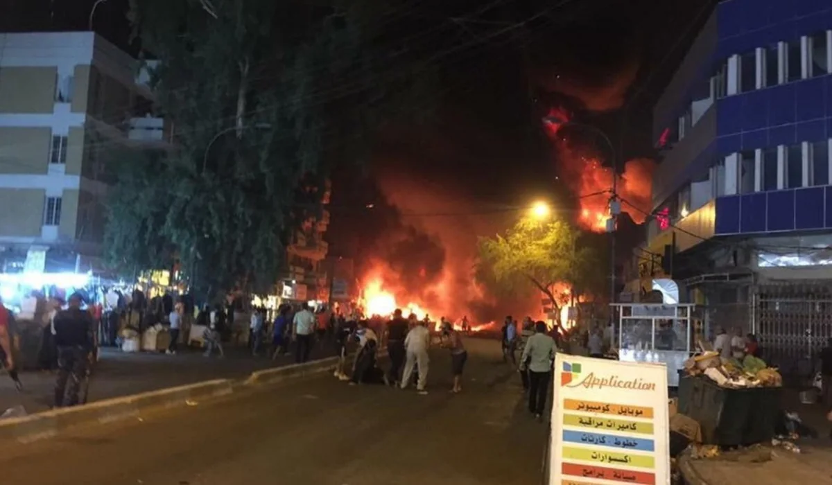 Bağdadda iki partlayış olub, azı 18 nəfər ölüb