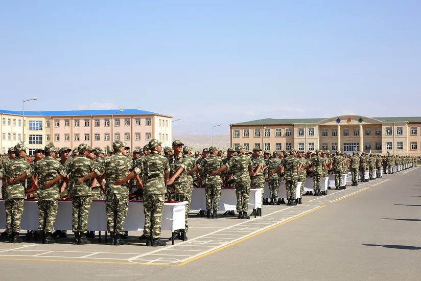 Naxçıvan Qarnizonu Qoşunlarında yeni tədris dövrü başlayıb