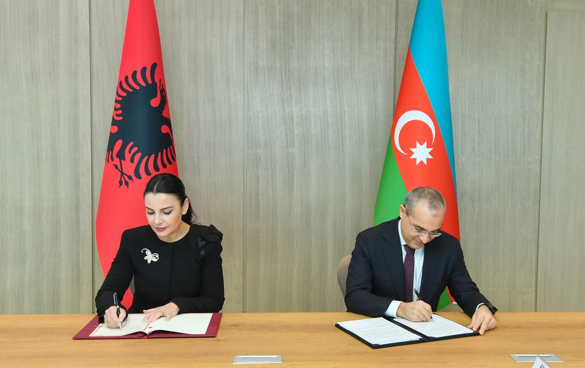 Azerbaijan, Albania ink agreement on economic co-op